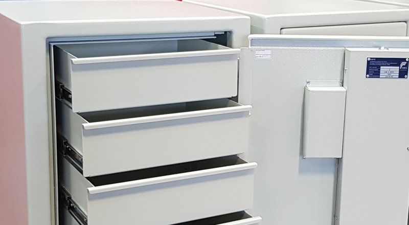 Franz Jäger Verdiskap NSM Konfidensielt 4 skuffer DIG